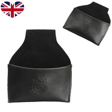 Leather Chalk Holder Pouch with Clip Chalk Holder Snooker Billiards Accessories