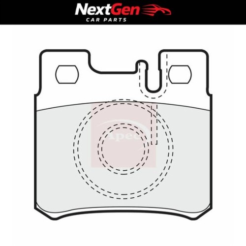 Rear brake pads apec for - brake,