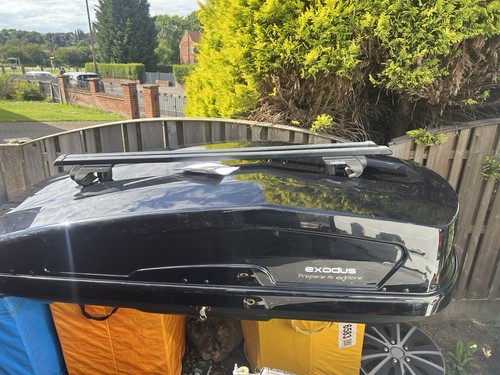 Halfords exodus roof box 470l - halfords,