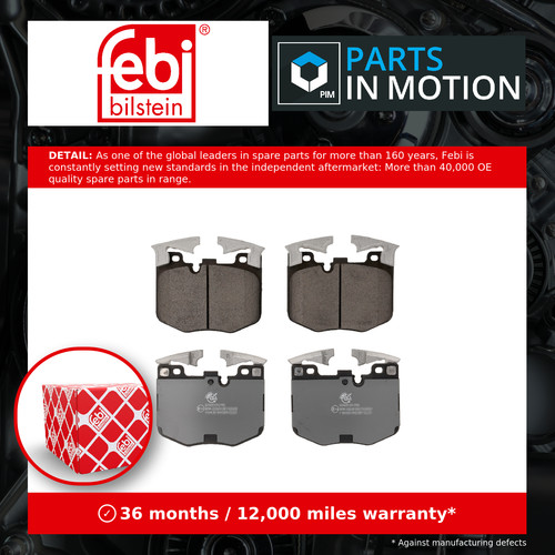 Brake pads set fits - bmw, 320d