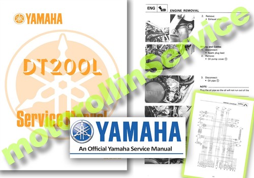 Yamaha dt200lc workshop - dt200lc,