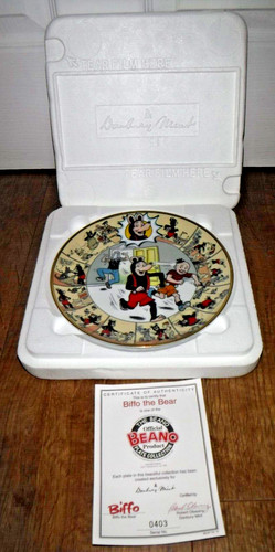 Danbury mint the beano plate - mint, ~