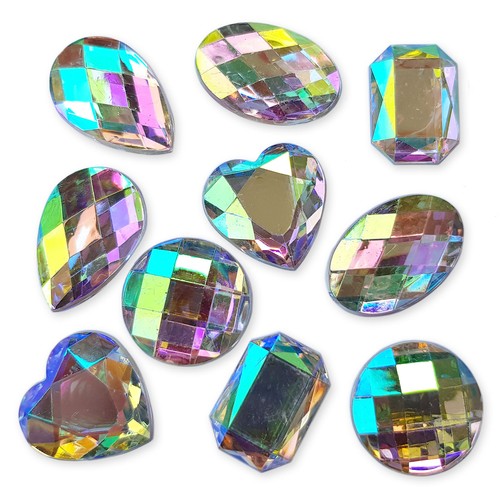 10pcs large mix clear - large,