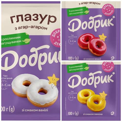 Glaze icing decoration with - glaze,