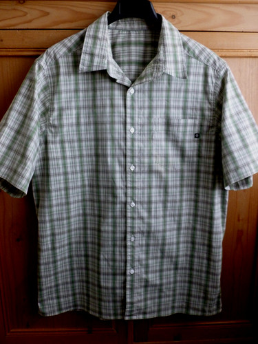 Mens marmot green check short - mens,