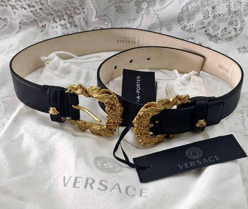 Ladies versace leather baroque - leather,