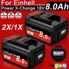 2-1X 8.0Ah Battery For Einhell