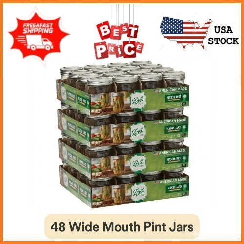 Pack ball glass mason - pack, jars