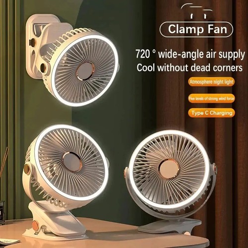 Portable clip fan - clip,