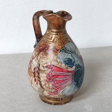 Handmade greek ceramic vase - handmade,