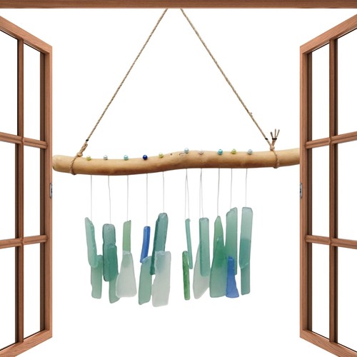 Deep blue sea - glass, chime