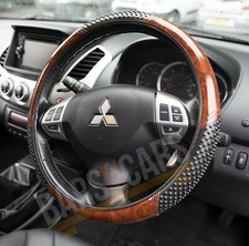 Car Steering Wheel Cover Black