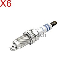 BOSCH Spark Plug 6x Fits AUDI