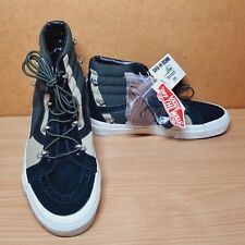New Vans Sk8-Hi Reconstruct High Top Trainers Black Size UK 7.5 RRP £95