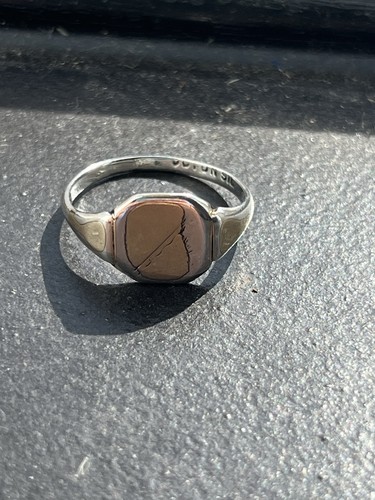 Vintage 9ct sil - on,