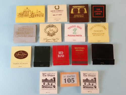 Match books x15 surrey and - match,