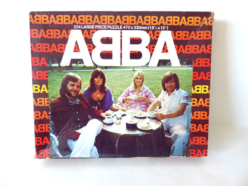 Vintage whitman abba - abba, jigsaw