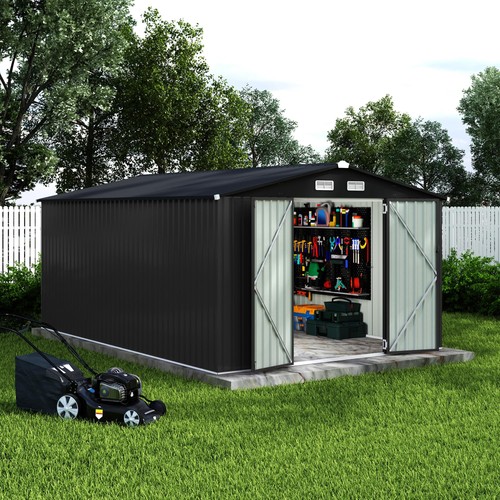 10x14ft metal storage - metal, sheds