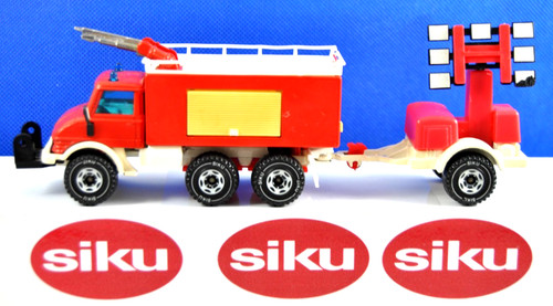 Siku 2913 mercedes unimog fire - mercedes,
