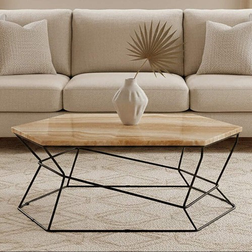 Natural onyx stone top - natural,