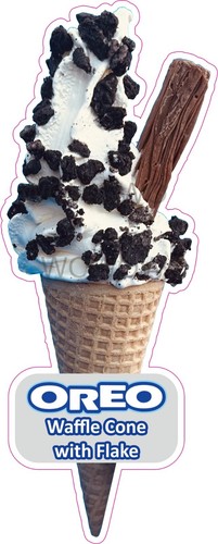 Ice cream van sticker - sticker,