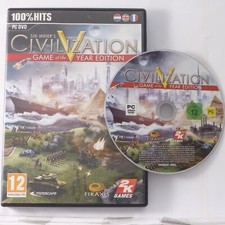 Sid Meier's Civilization V Game Of The Year Edition (PC DVD, 2010) Strategy Game
