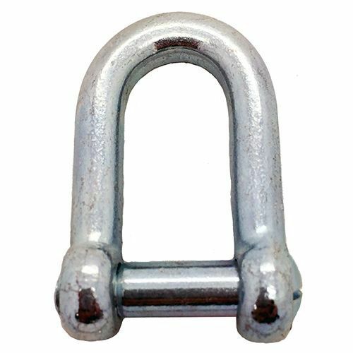 Galvanised steel flush pin - steel,