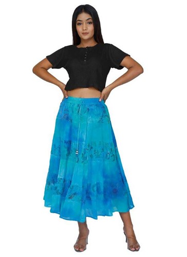 Jordash skirt multi turquoise - jordash,