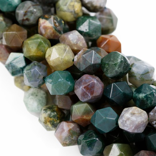 Faceted nugget star cut - nugget,