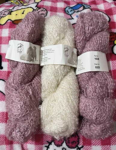 3x100g skeins mohair by - 3x100g,