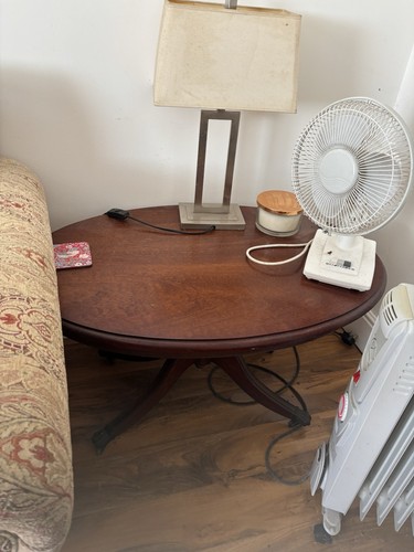 Oval regency style mahogany