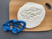 AC Cobra cookie/ biscuit cutter, decorating ideas, classic car, icing