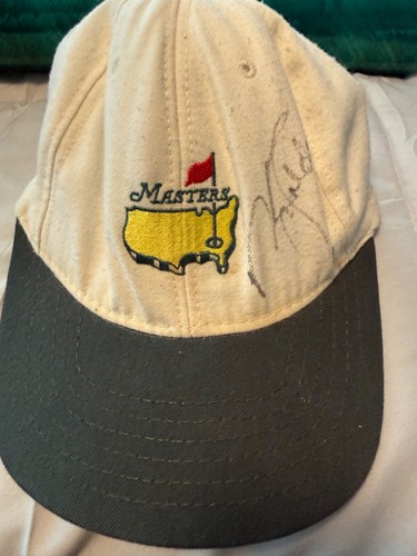 Nick faldo autographed masters - nick,