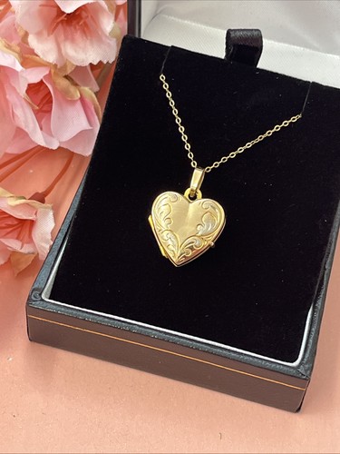 9ct gold opening heart - 9ct,