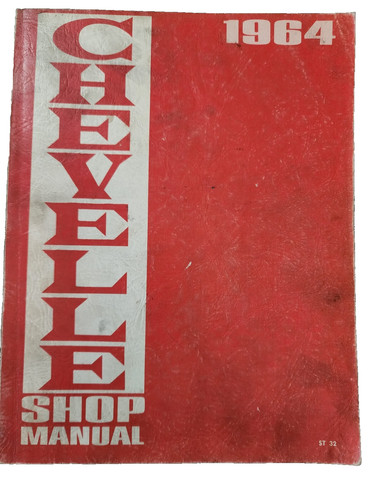 Chevelle shop manual 32 - chevelle, st