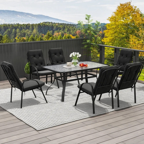 Seater garden dining table - 6,