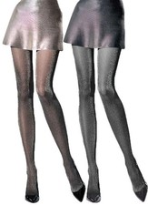 30 Den Satin Gloss Silver