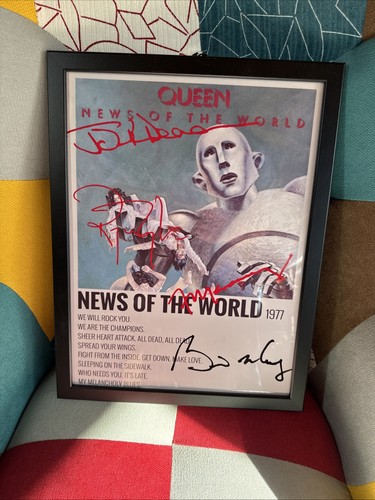 Queen poster frame - in, of