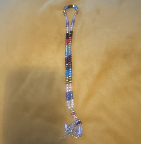 Multicolour glass beaded - glass,
