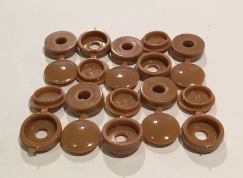 Light brown plastic fold - 10, pk