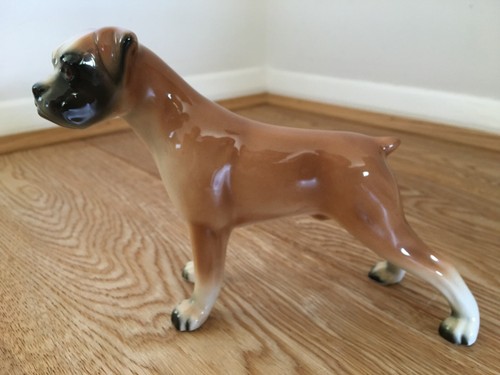 Large boxer dog ornament - boxer,