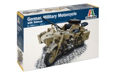Italeri BMW R75 Bike & Sidecar Bike Kit - 7403