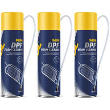 3x Mannol DPF Foam Cleaner 500ml Spray Diesel Particulate Filter Foam Cleaner