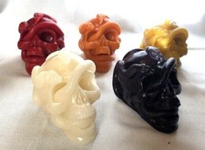 1 x Large Skull Candle, 100%