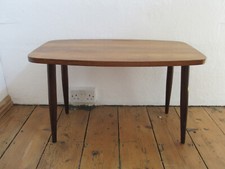 Retro 1950s/1960s Teak Wooden Rectangular Small Side, Occasional or Coffee Table