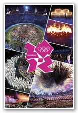 London 2012 Olympics : collage  - Maxi Poster 91.5cm x 61cm   sealed