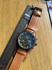 Men's Curren Large Face Quartz Fashion Watch