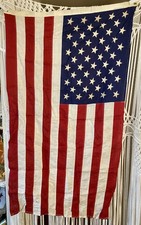Vintage Cotton American Flag