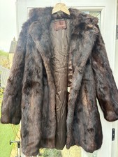 Harrods Vintage Fur Coat -