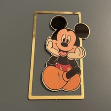 Disney Mickey Mouse Movie Film Star Colourful Metal Book Mark - Brand New 
